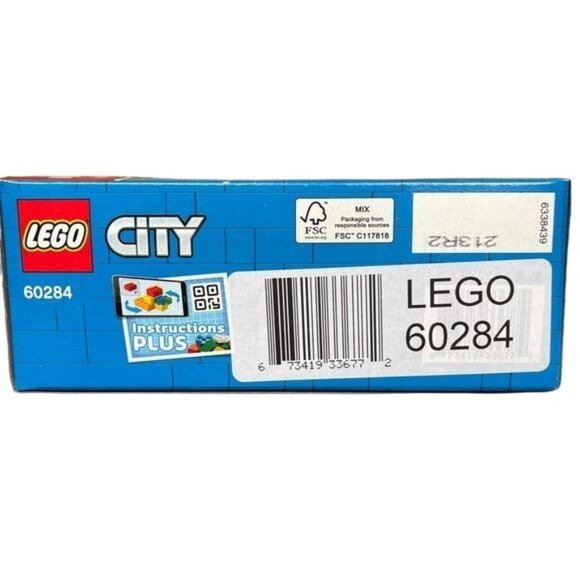 Lego 60284 Roadwork Truck City Construction Site Cones 58 Pcs Retired New Gift - Picture 3 of 6